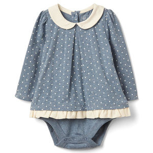 Baby GAP Woven Collar Body One Piece 3-6 Months